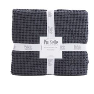 PIUBELE Made In Portugal Textured Coverlet